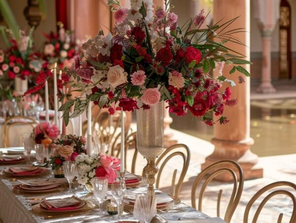 wedding planner flowers and chairs